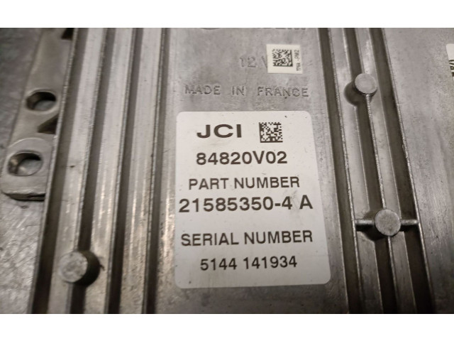Řídící jednotka 9649433980, 9658738480   Peugeot 1007 2005