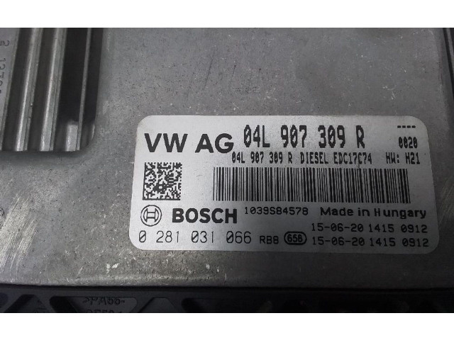 Řídící jednotka 04l907309r   Audi A3 8Y 2012