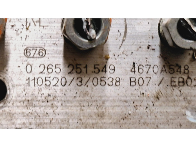Jednotka ABS 4670A548, 0265251549   Mitsubishi i-MiEV 2015