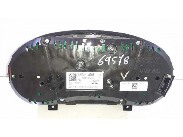 Панель приборов 8V0920870B, A2C53440923   Audi A3 S3 8V       