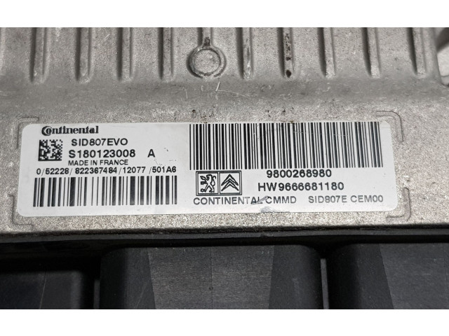 Řídící jednotka 9800268980, 1609379580   Peugeot 5008 2012