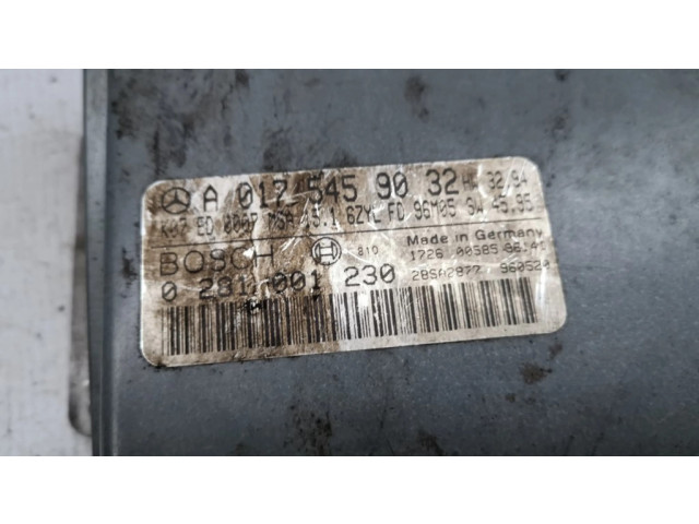 Řídící jednotka A0175459032, 0281001230   Mercedes-Benz E W210 2000