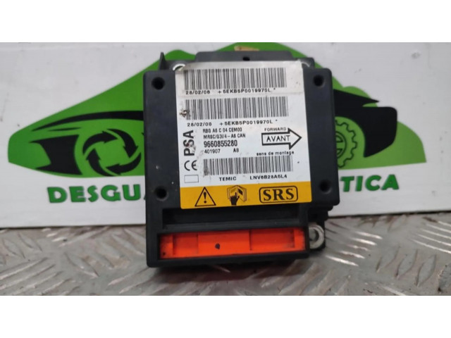 Блок подушек безопасности 9660855280   Citroen C3