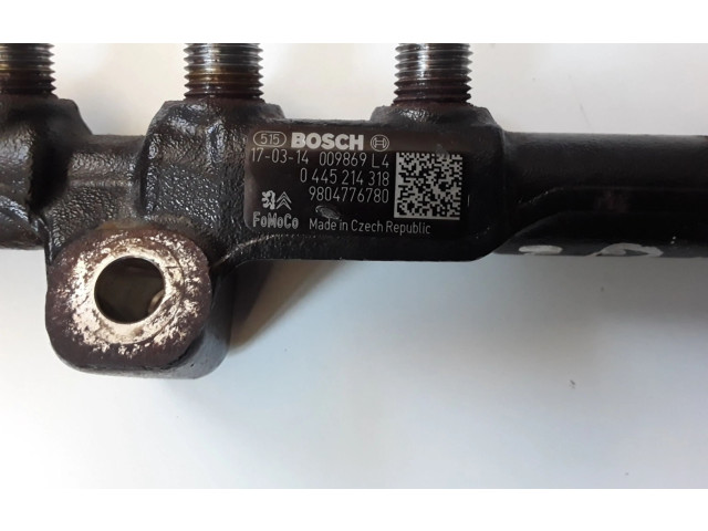 Vstřikovací lišta 9804776780   Peugeot 3008 II    BHZ (DV6FC) 
