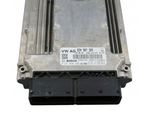 Блок управления двигателя 03L906022RN, 0281016155   Volkswagen Tiguan