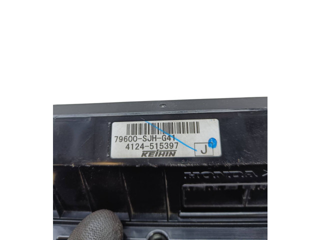 Блок управления климат-контролем 79600SJHG41, 4124515397   Honda FR-V