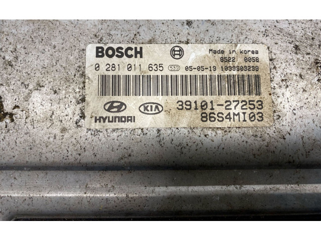 Řídící jednotka 9540026511, 3910127253   Hyundai Santa Fe 2005