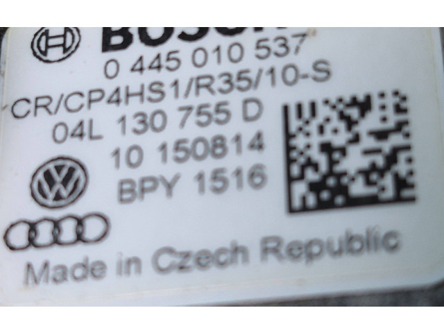 Vstřikovač 04L130755D, 0445010537   Skoda Octavia Mk3 (5E)    CKF 