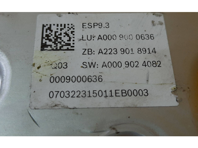 Zpětné zrcátko  Mercedes-Benz S W223 2020  A0009000636, A0009000636  