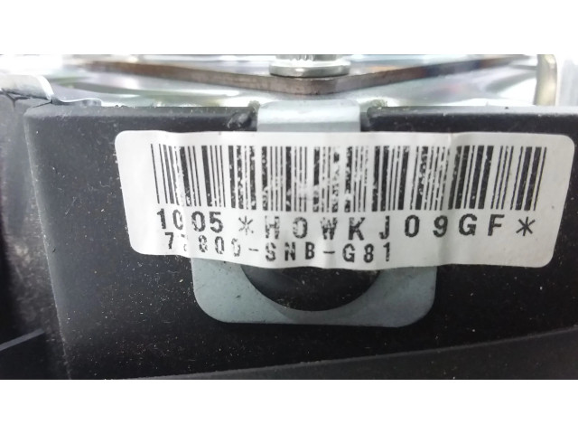 Подушка безопасности водителя 77800SNBG81, BAMPT11085   Honda Civic