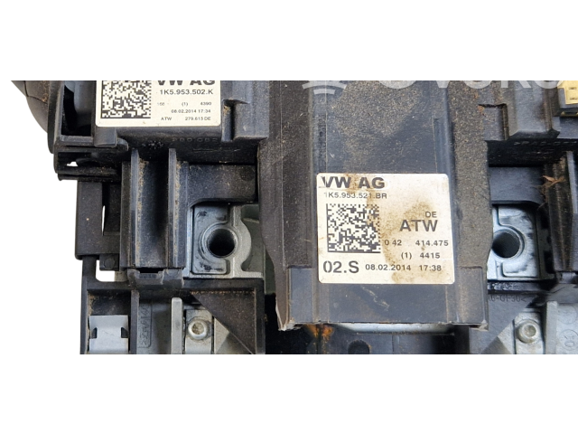 Подрулевой шлейф SRS 5K0953569AH, 1K5953502K   Skoda Superb B6 (3T)