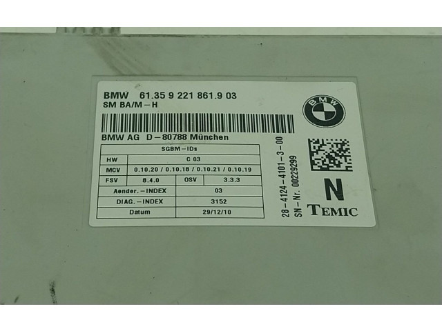 Блок управления 61359264974, 9221861   BMW X6 M