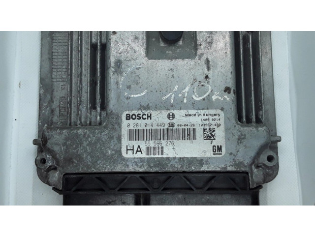 Řídící jednotka 0281014449, 55566276   Opel Vectra C 2005