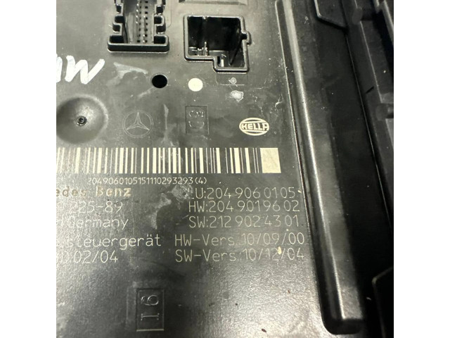 Блок комфорта 2049060105, 2129024301   Mercedes-Benz C W204   