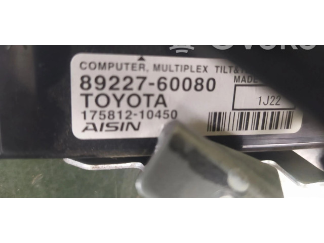 Řídící jednotka 8922760080   Toyota Land Cruiser (J120) 2013