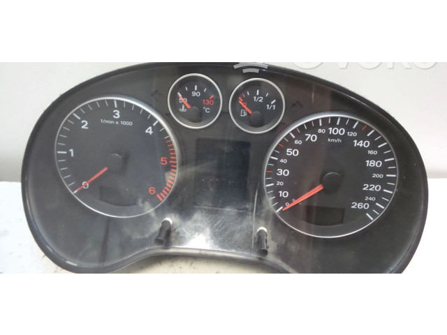Přístrojová deska  Audi A3 S3 8P 2006 8P0920931, 8P0920931E  