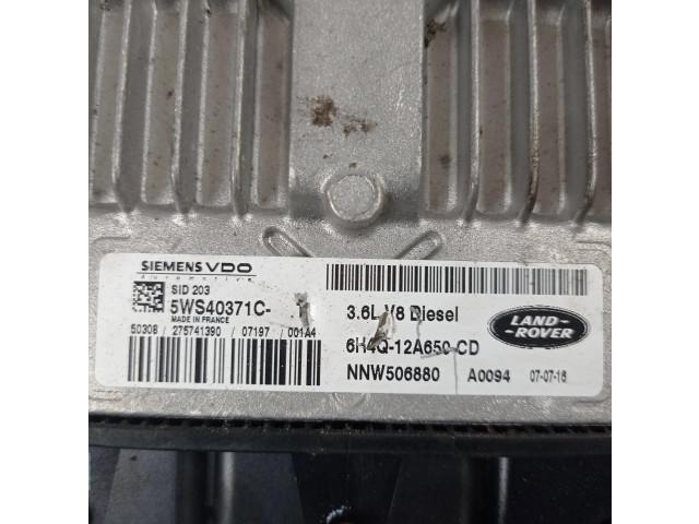 Řídící jednotka 6H4Q-12A650-CD, 5WS40371C-T   Land Rover Range Rover Sport L320 2008