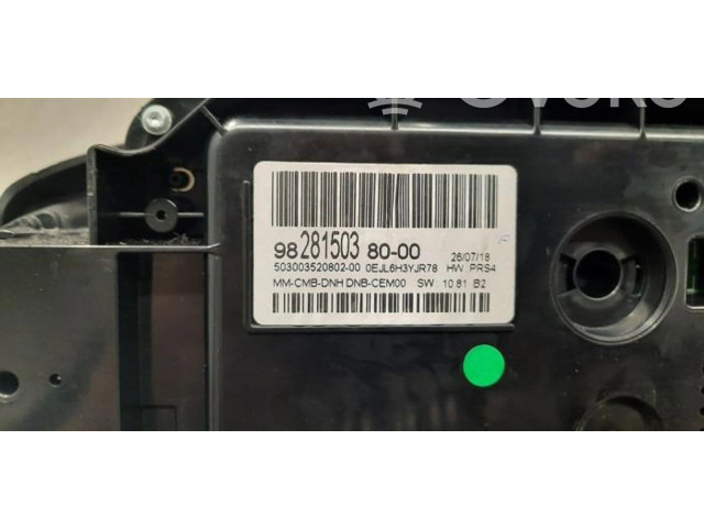 Панель приборов 9828150380   Peugeot 5008 II       