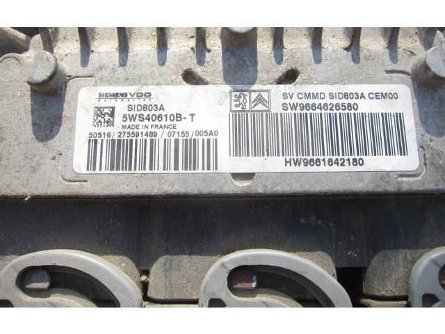Řídící jednotka 9664626580, 5WS40610B   Peugeot 807 2004