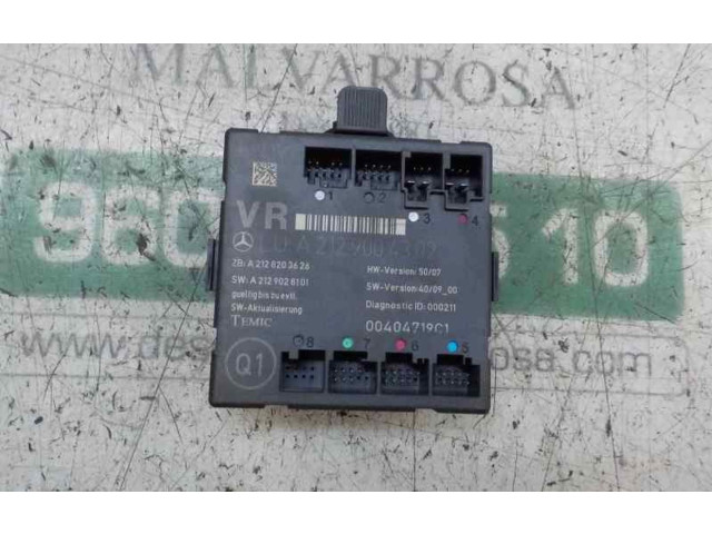 Блок комфорта A2129004502, A2129004302   Mercedes-Benz GLK (X204)   
