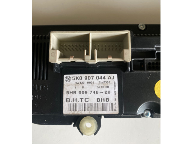 Блок управления климат-контролем 5K0907044AJ, 5HB009746   Volkswagen Golf VI