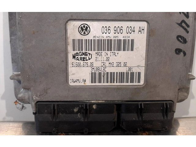 Блок управления двигателем ECU 036906034AH   Seat Cordoba (6L)