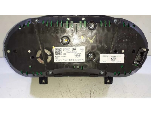 Панель приборов 8V0920860F, A2C84207800   Audi A3 S3 8V       