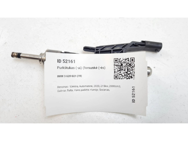 Vstřikovač 8656548, 102135   BMW 3 G20 G21  pro benzínový / Электричество motor 2.0 XB1G 