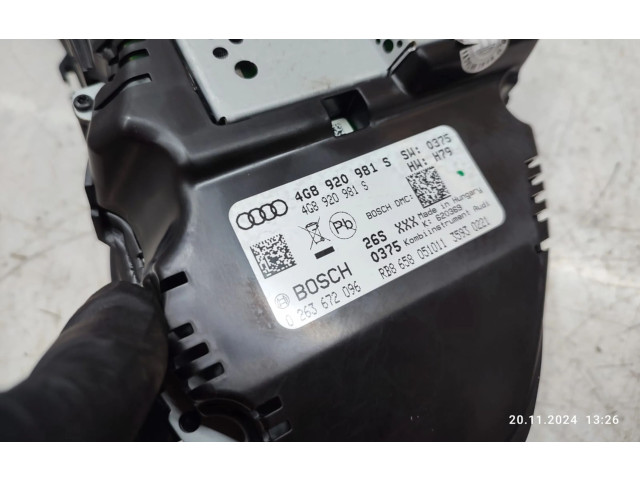 Přístrojová deska  Audi A7 S7 4G 2013 4G8920981S  