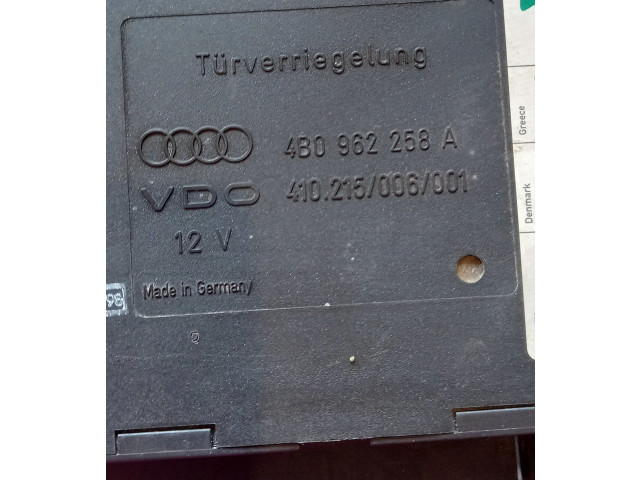 Блок комфорта 4B0962258A, 410215006001   Audi A6 S6 C4 4A   