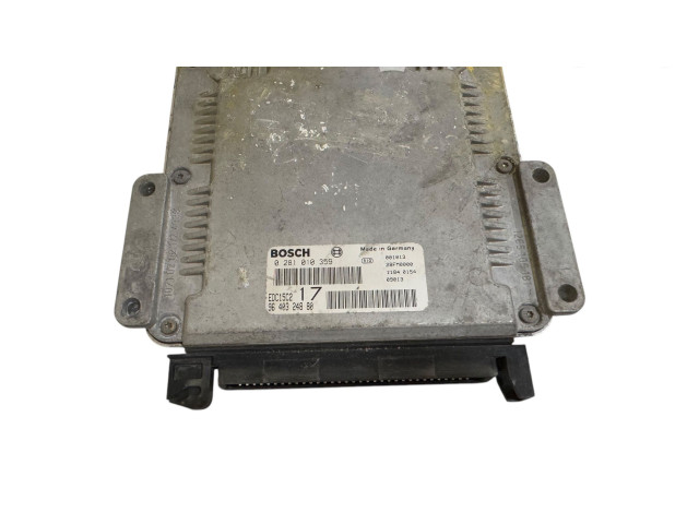 Řídící jednotka 9640324880, 0281010359   Fiat Scudo 2009