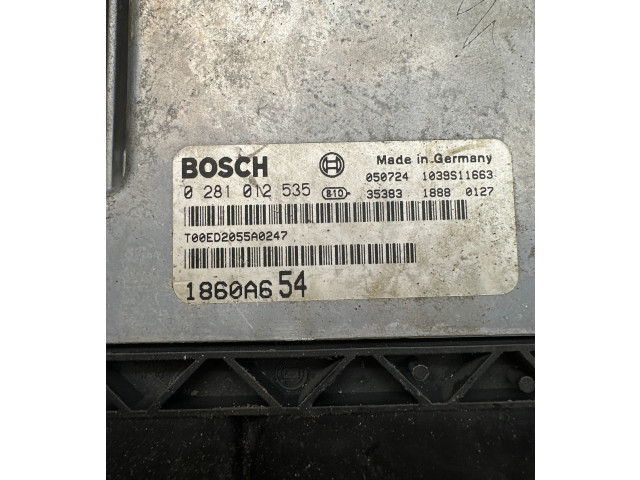 Блок управления двигателя 1860A654, 1039S11663   Mitsubishi Grandis
