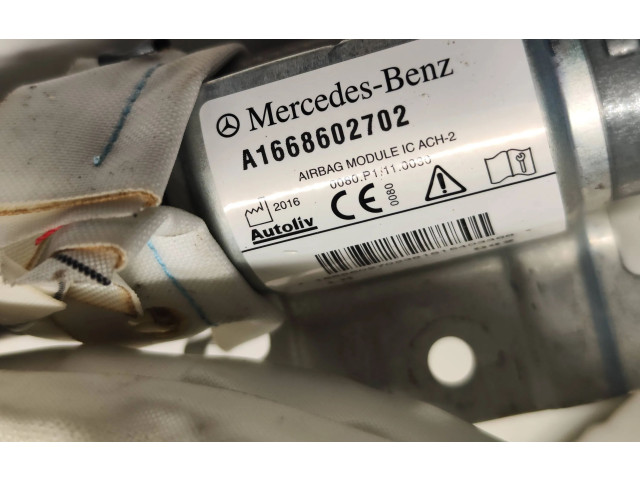 Боковая подушка безопасности A1668602702   Mercedes-Benz GLS X166