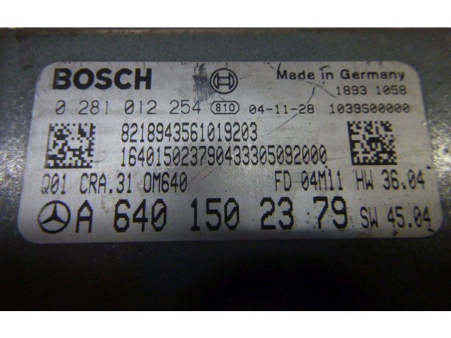 Řídící jednotka A6401502379, A6401502379   Mercedes-Benz A W168 2001