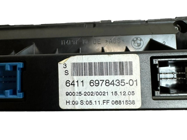Блок управления климат-контролем 6978435, 900252020021   BMW 6 E63 E64