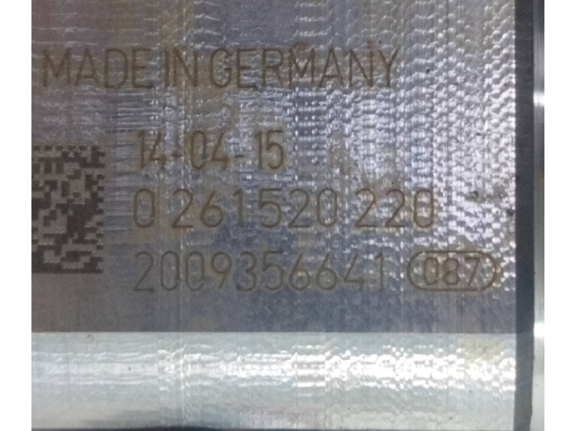 Vstřikovací čerpadlo 0261520220, 2009356641   Mercedes-Benz S W222    276824 