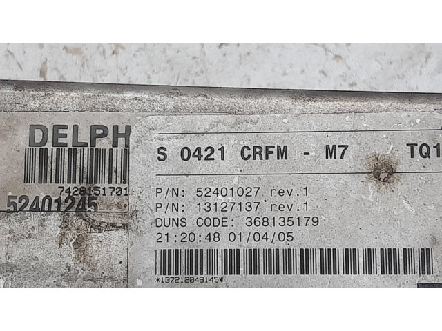 Интеркулер  52401027, 13127137   Opel Meriva A 1.7