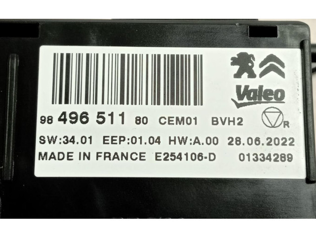 Řídící jednotka 9849651180   Fiat Scudo 2022