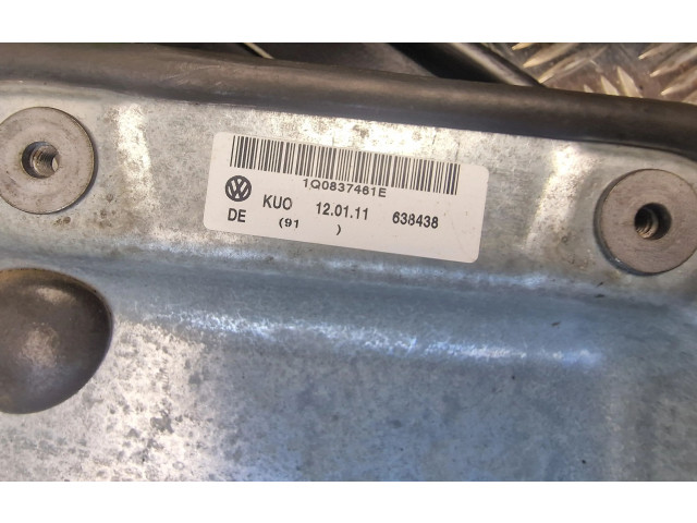 Передний електрический механизм для подъема окна без двигателя 1Q0837461E   Volkswagen Eos