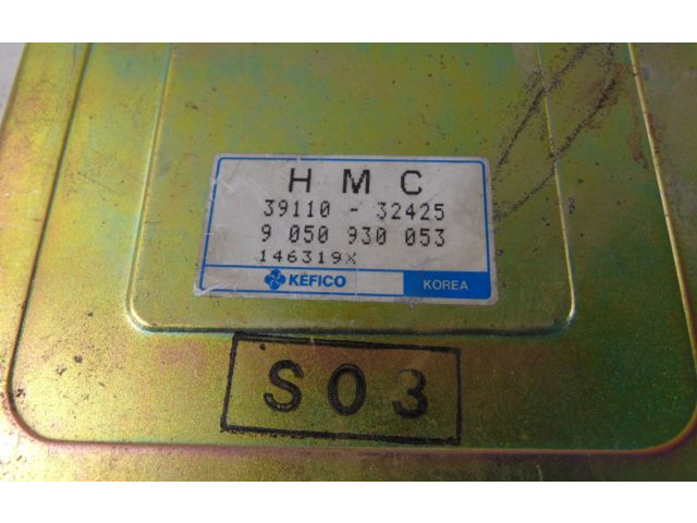 Řídící jednotka 3910025100   Hyundai Sonata 2002