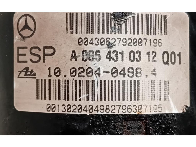 Блок управления АБС A0054310312, 271946   Mercedes-Benz C W203