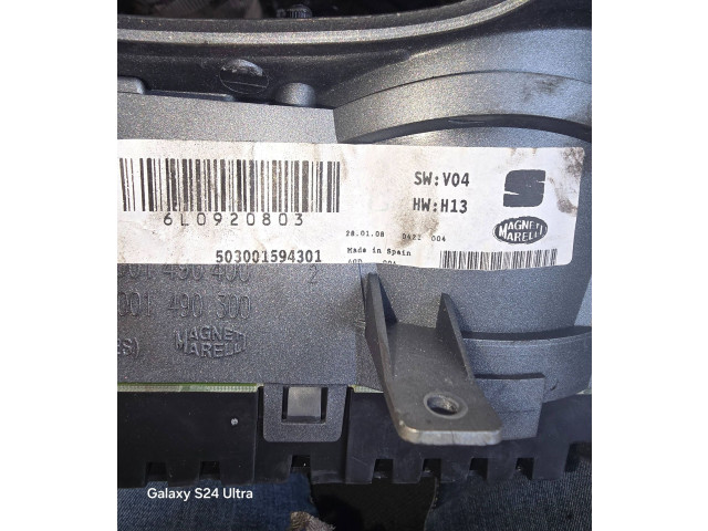 Přístrojová deska  Seat Ibiza IV (6J,6P) 2008 6L0920803, 503001594301  