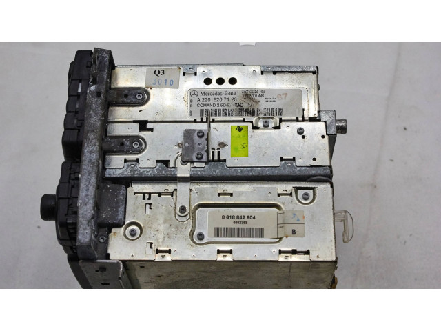 Турбина Радио/ проигрыватель CD/DVD / навигация Mercedes-Benz S W220  a2208207126, 7612001446         