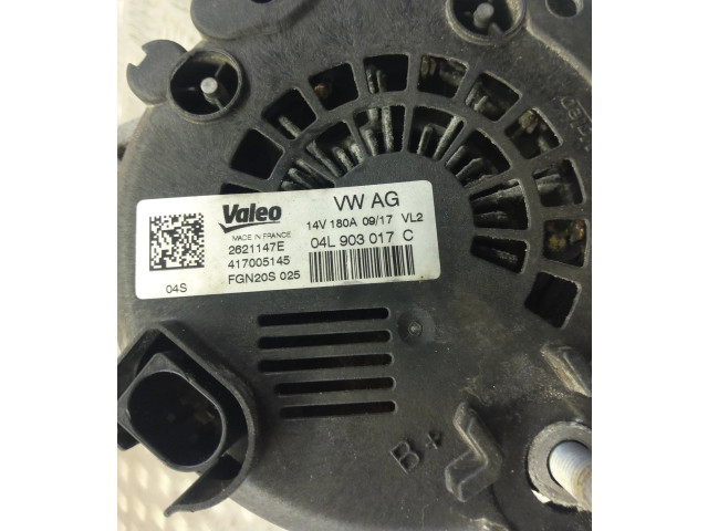 Генератор 04L903017C, 03G903016GX   Audi A6 S6 C7 4G      