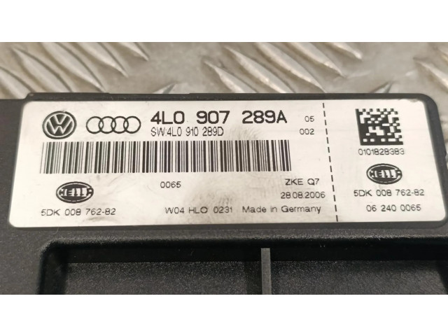 Блок управления 4L0907289A, 4L0910289D   Audi Q7 4L