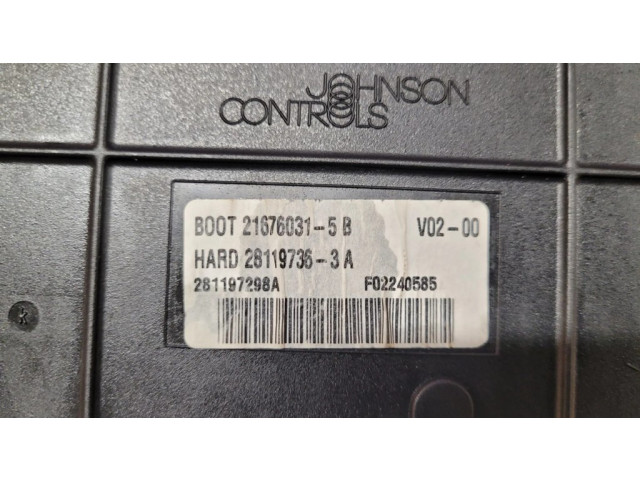 Блок комфорта 9663510280, H0201240107   Citroen C6   