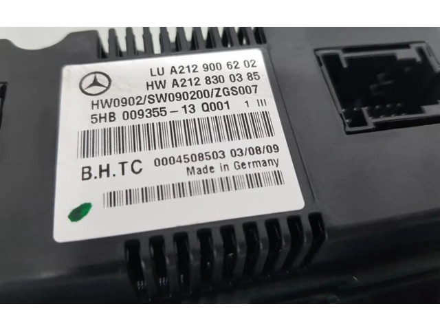 Блок управления климат-контролем A2129006202   Mercedes-Benz CLK C207 A207