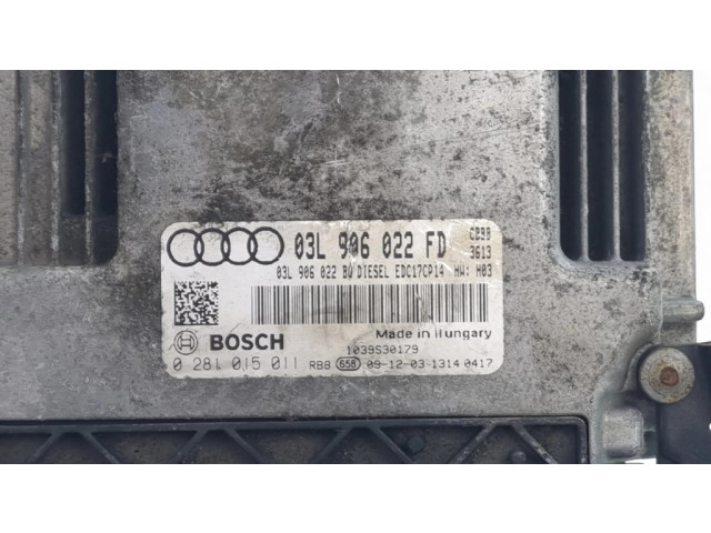 Блок управления двигателя 03L906022FD, 03L906022BQ   Audi A3 S3 8V