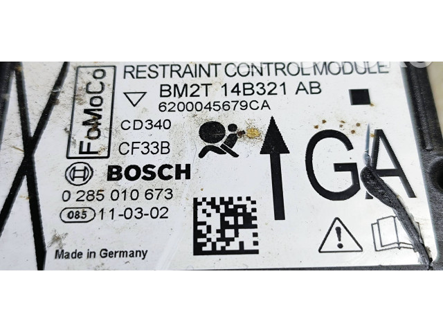 Блок подушек безопасности BM2T14B321AB, 0285010673   Ford S-MAX