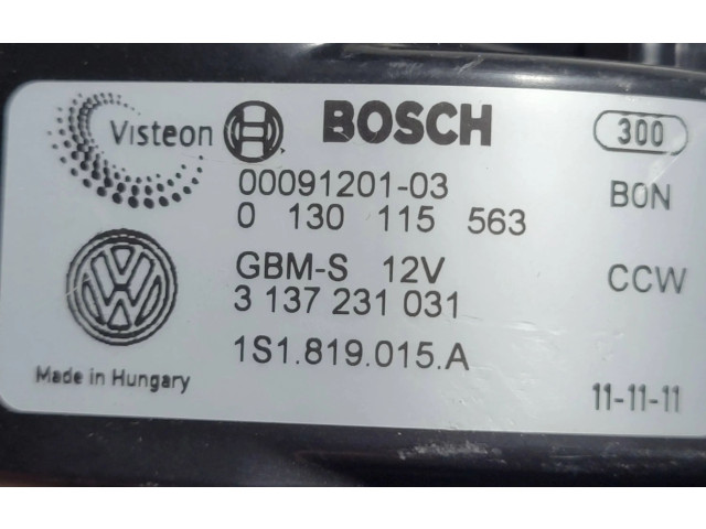 Вентилятор печки    1S1819015A, 3137231031   Volkswagen Up